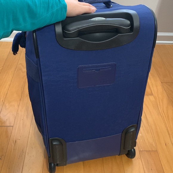 Kipling Navy Blue Duffle Luggage Bag - Picture 3 of 17